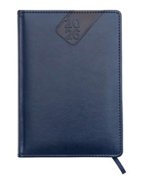 Zobrazit detaily pro TOP MANAGER 2026, denný A5 modrý prešívaný diár Obrázky: TOP MANAGER 2026, denný A5 modrý prešívaný diár